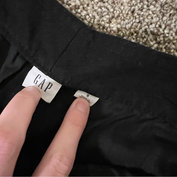 Gap High Rise Linen Wide Leg Trousers - Picture 3 of 3